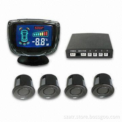 LCD Parking Sensor System with LCD Display and Direction Indicator